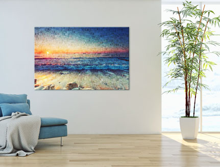 soggiorno_mosaico_su-alluminio-dibond_esempio-spiaggia