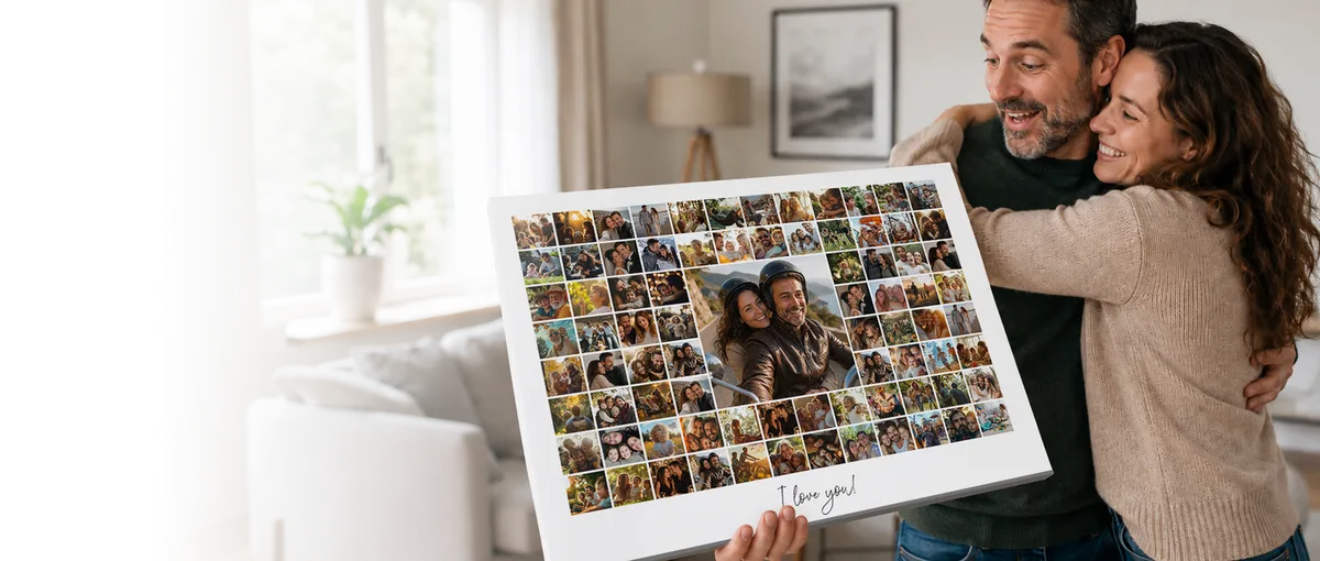 foto collage header