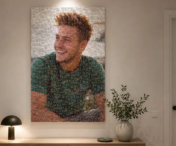 foto mosaico esempio compleanno 18