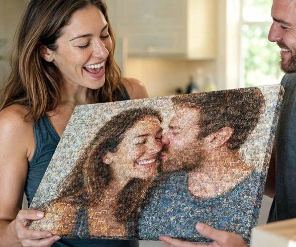 foto mosaico esempio compleanno 30